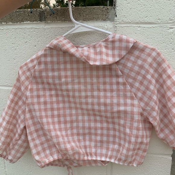 Crop tie top - Picture 2 of 3